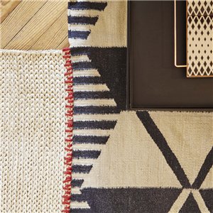 Alfombra Rustic Chic Geo Pistachio GAN