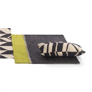 Cojín Rustic Chic Geo Black & White 70x40 GAN