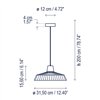 Lámpara suspensión Marietta S/32 Outdoor Bover
