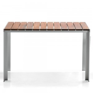 Mesa Deneb: Aluminio Blanco