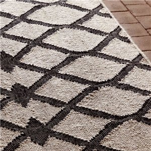 Alfombra Rodas Negro GAN