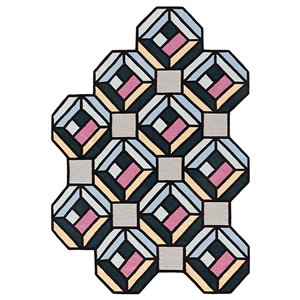 Alfombra Parquet Tetragon GAN