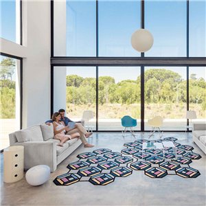 Alfombra Parquet Tetragon GAN