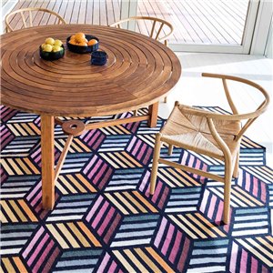 Alfombra Parquet Hexagon GAN