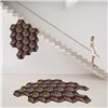 Alfombra Parquet Hexagon GAN