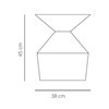 Mesa auxiliar Shape Viccarbe