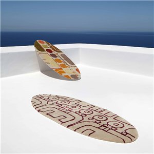 Alfombra Surf Malibú Mediterráneo GAN