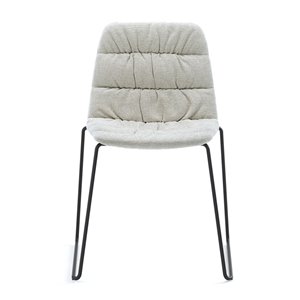 Silla Maarten tapizada Outdoor Viccarbe