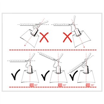 Tolomeo basculante reading floor de Artemide. Tienda online lamparas modernas.
