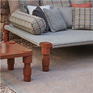 Alfombra Garden Layers Diagonal almond-peach GAN