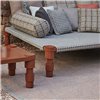 Alfombra Garden Layers Diagonal almond-peach GAN
