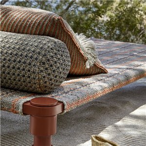 Cama Indian Garden Layers Tartan terracotta GAN