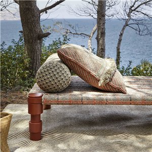 Cama Indian Garden Layers Tartan terracotta GAN