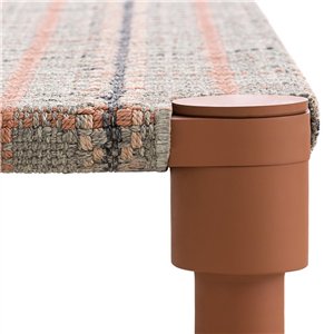 Cama Indian Garden Layers Tartan terracotta GAN