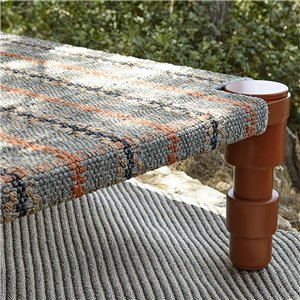 Cama Indian Garden Layers Tartan terracotta GAN