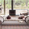 Colchoneta Small Garden Layers Gofre terracotta GAN