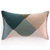 Cojín Diamond Nude-Petrol rectangular GAN