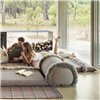 Colchoneta Big Garden Layers Diagonal almond-peach GAN