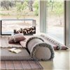 Colchoneta Big Garden Layers Tartan terracotta GAN