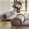 Colchoneta Big Garden Layers Diagonal almond-ivory GAN