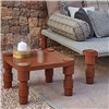 Rulo Small Garden Layers Checks terracotta GAN
