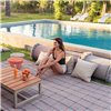Rulo Big Garden Layers Diagonal almond-peach GAN