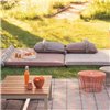Cojín Big Garden Layers Diagonal almond-peach GAN