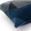 Cojín Diamond Blue-Green cuadrado GAN