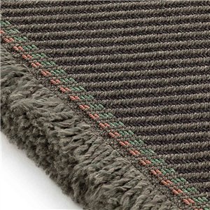Alfombra Garden Layers Diagonal aloe-grey GAN