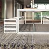 Alfombra Garden Layers Tartan green GAN