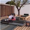 Colchoneta Small Garden Layers Checks green GAN