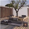 Colchoneta Small Garden Layers Checks green GAN