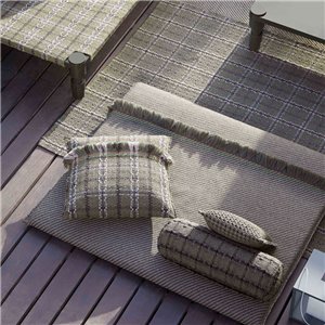 Colchoneta Big Garden Layers Diagonal aloe-grey GAN