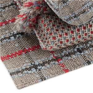 Alfombra Garden Layers Tartan blue GAN