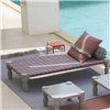Alfombra Garden Layers Diagonal almond-blue GAN