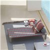 Alfombra Garden Layers Diagonal almond-blue GAN