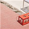 Alfombra Garden Layers Diagonal almond-red GAN