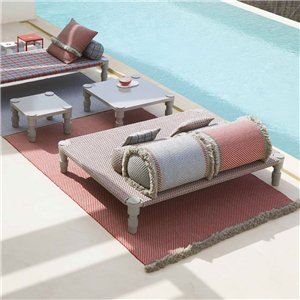 Alfombra Garden Layers Diagonal almond-red GAN