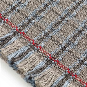 Alfombra Garden Layers Checks blue GAN