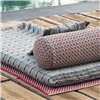 Colchoneta Small Garden Layers Checks blue GAN