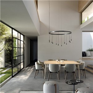 Lámpara suspensión Skybell Circle Bover