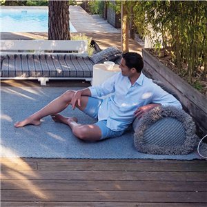 Rulo Big Garden Layers Diagonal almond-blue GAN