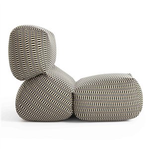 Puf Grapy yellow deco Outdoor GAN