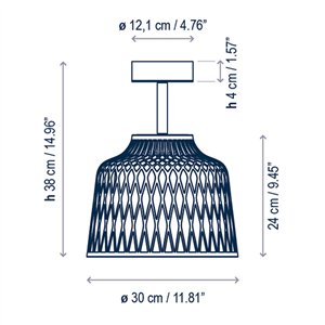 Aplique de techo Soft PF/30 Outdoor Bover