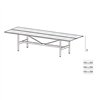 Mesa Zinco madera Desalto