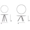 Mesa Auxiliar Heb Mármol Desalto
