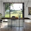 Mesa rectangular Big Wave Ecomalta Fiam