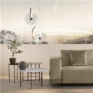 Mesa centro Cristaline Fiam