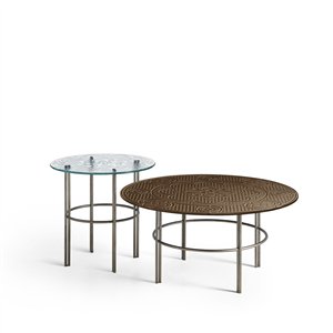Mesa centro Cristaline Fiam
