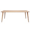 Mesa comedor Bob roble Ondarreta